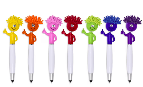 Altitude Moptopper Thumbs-Up Stylus Ball Pen & Screen Cleaner - R49 Altitude Moptopper Thumbs-Up Stylus Ball Pen & Screen Cleaner