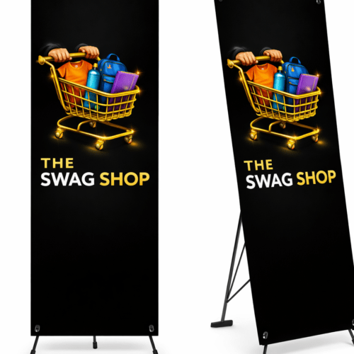 Classic X Banner Stand 600x1600mm / 800x1800mm