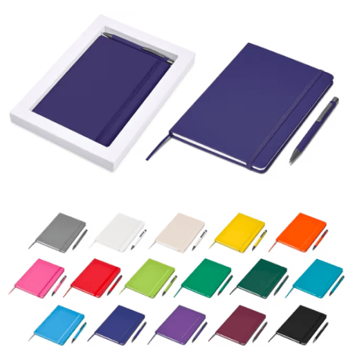 Hibiscus A5 Notebook & Pen Set