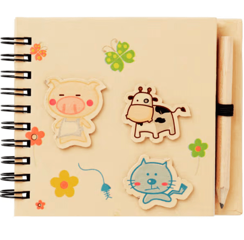 Kiddies Notepad & Pencil
