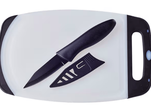 Kitchen Knife with Cutting Board Set